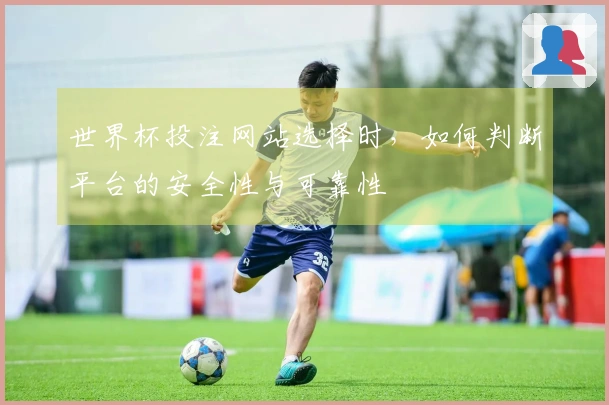 世界杯投注网站选择时，如何判断平台的安全性与可靠性